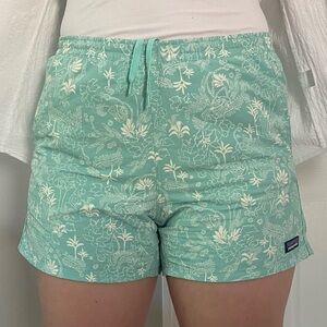 Patagonia Women's Baggie Shorts - 5" Mint Jungle Print